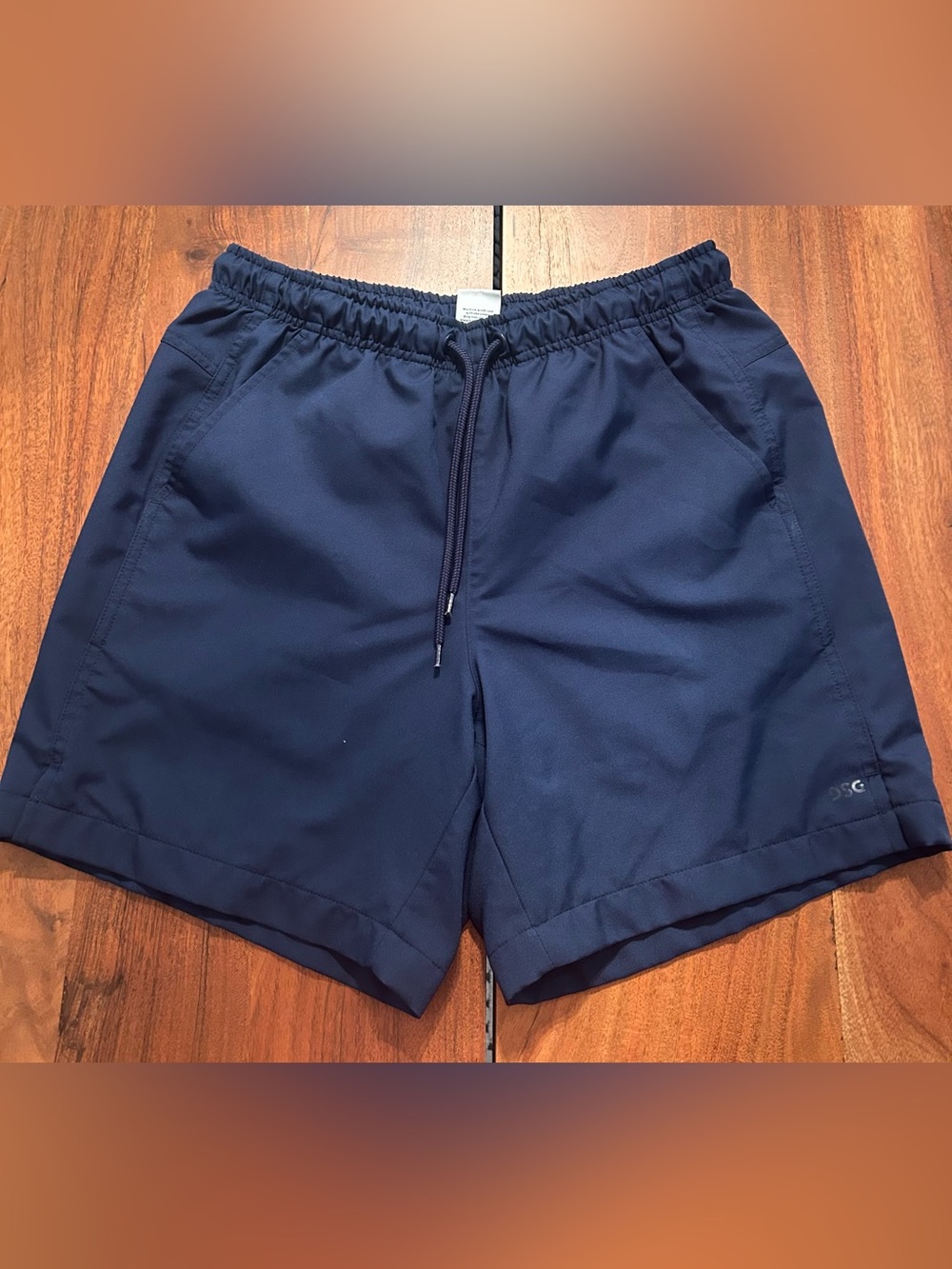 DSG Navy Blue Athletic Shorts with Elastic Waist size small